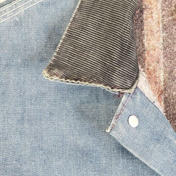 Vintage Sears Leisure Chore Blanket Lined Work Coat Jacket XLT 46/48 True Vtg - Picture 4 of 11